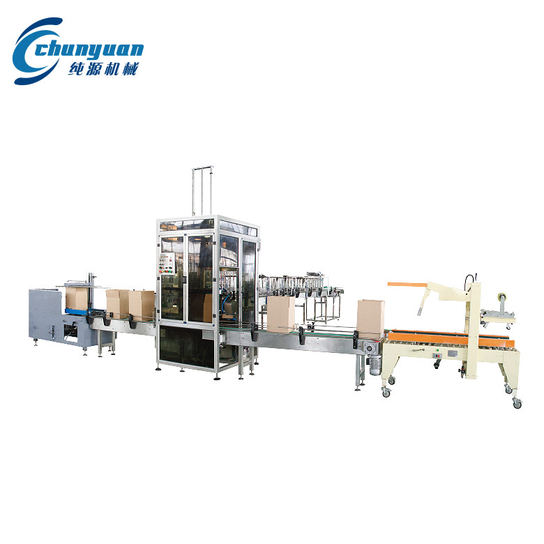 全自動開箱、裝箱、封箱機組